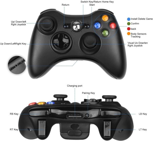 Manette Xbox 360 Sans fil – Image 4