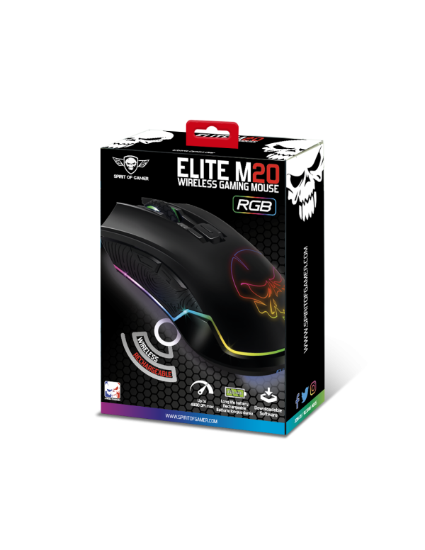 Souris Spirit Of Gamer ELITE M20 WIRELESS – Image 2