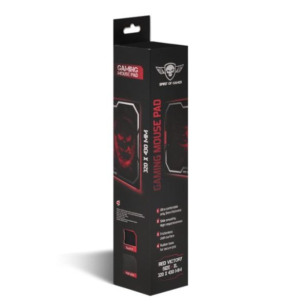 Tapis de Souris Spirit Of Gamer Red Victory XL – Image 2
