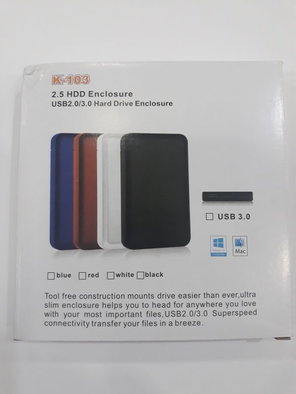 Rack Disque Dur 2.5 SATA To USB 3.0  K-103